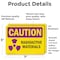 Signmission Radiation & Laser Sign, 5 in H x 7 in W, Vinyl Decal, Rectangle OS-2PACK-CR-D-57-L-10189 - alternate 5
